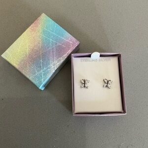 Sterling Silver Butterfly Earrings